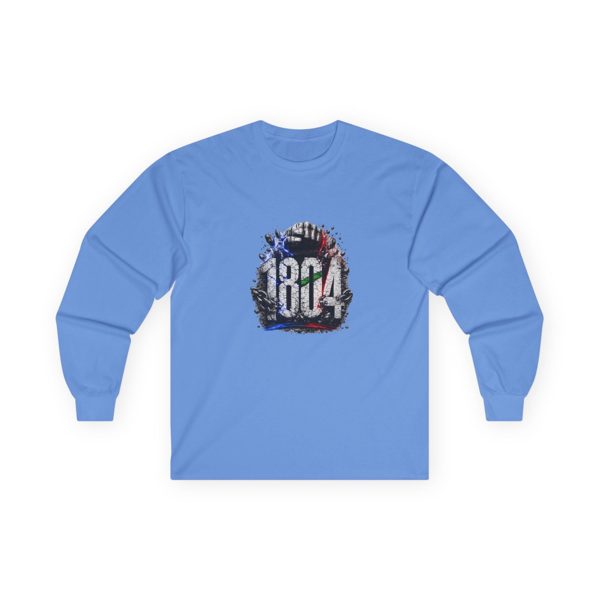 1804 & Fist - Independence | Long-Sleeve Tee | Haiti