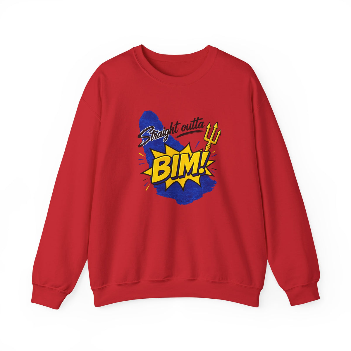 Straight Outta BIM! | Crewneck Sweatshirt | Barbados