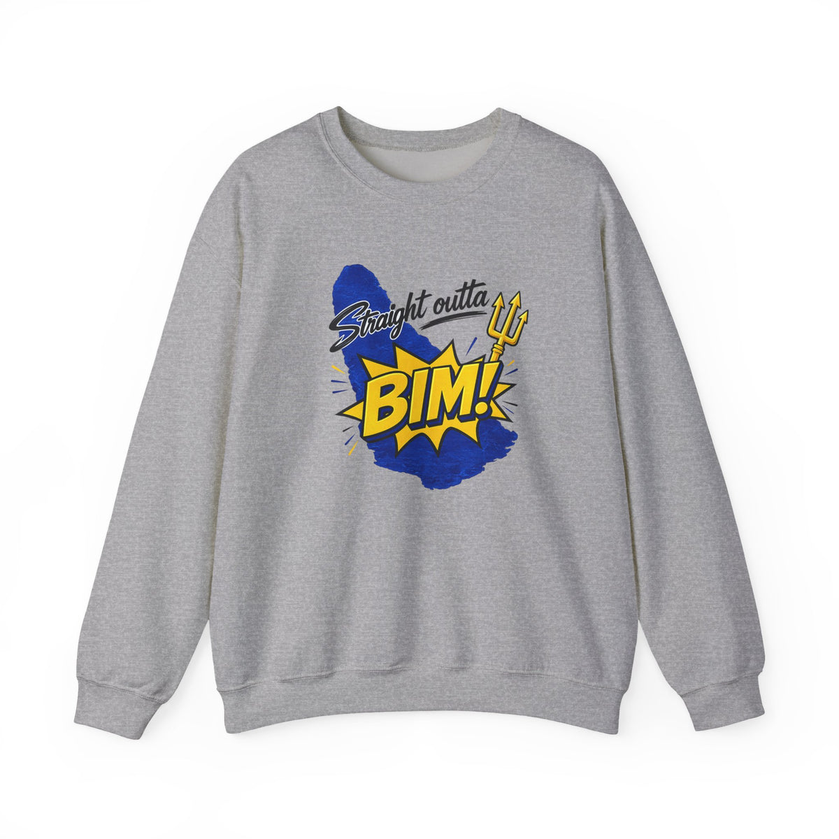 Straight Outta BIM! | Crewneck Sweatshirt | Barbados