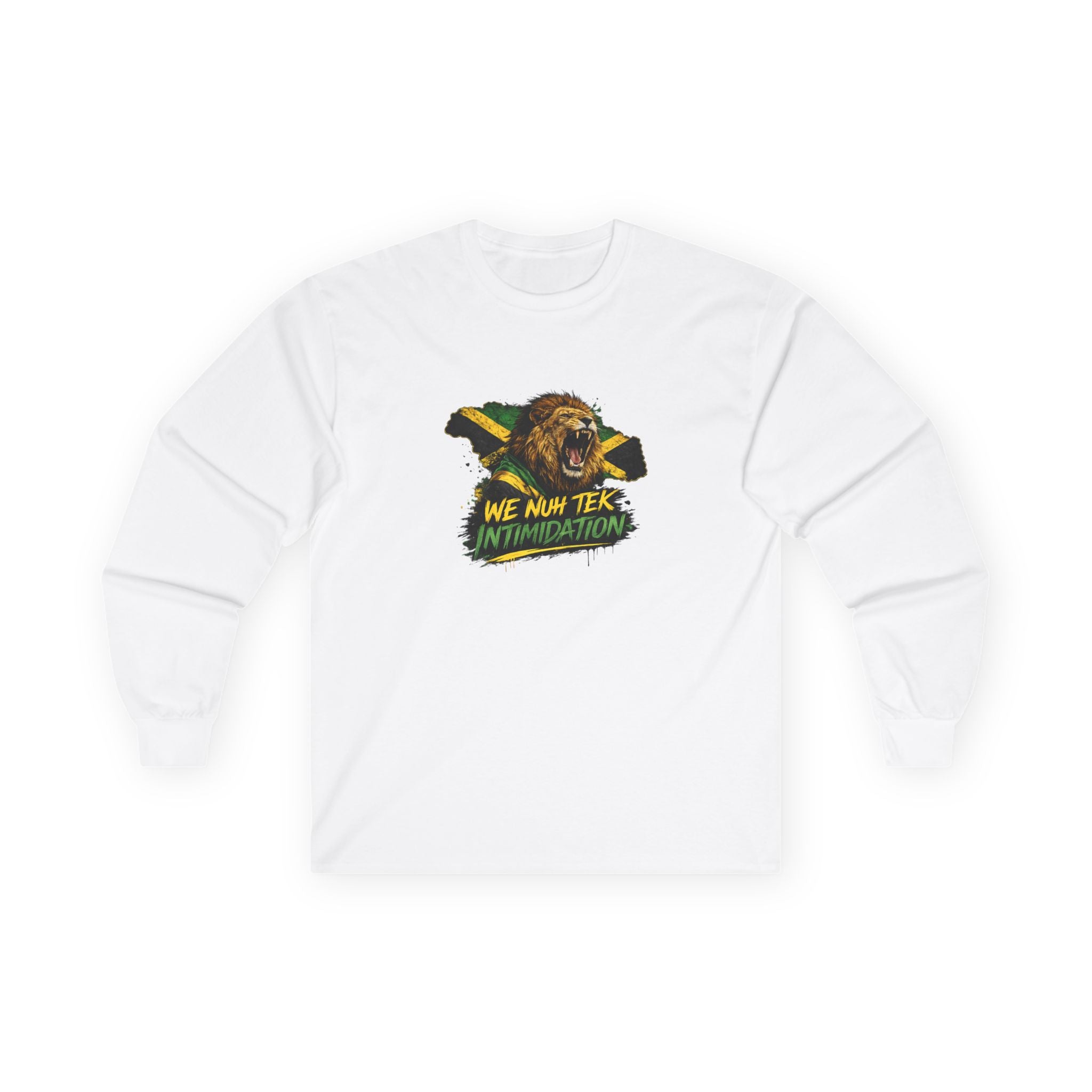 We Nuh Tek Intimidation | Long-Sleeve Tee | Jamaica