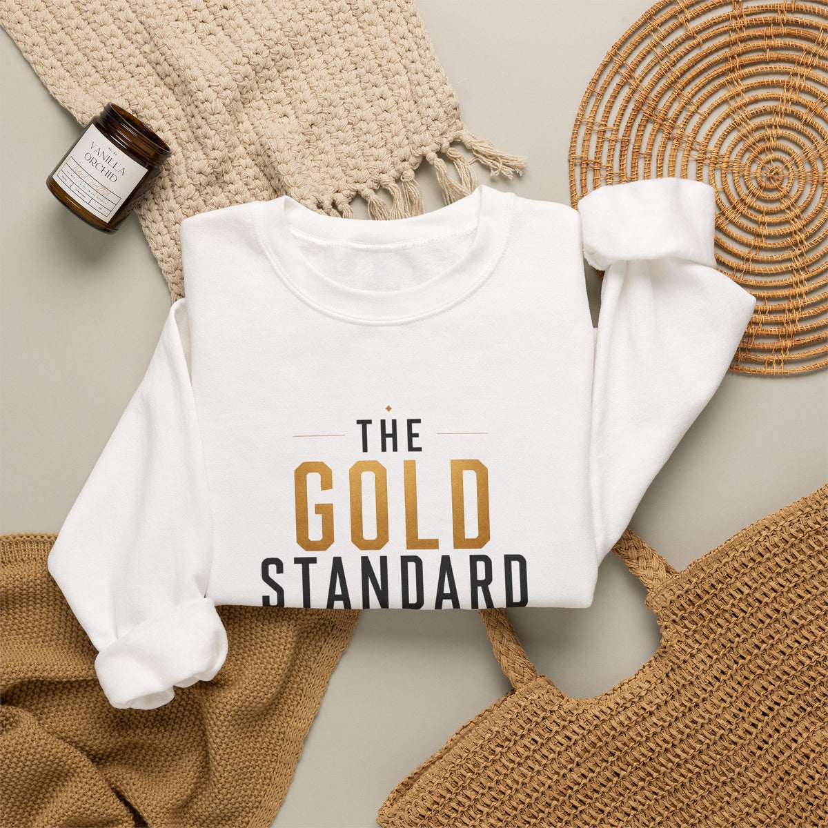 The Gold Standard of the Caribbean | Crewneck Sweatshirt | Guyana