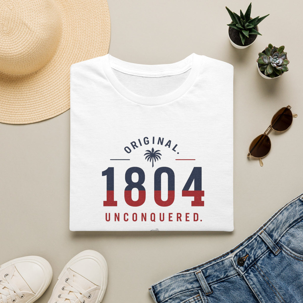 1804 Unconquered | Premium Tee | Haiti Independence