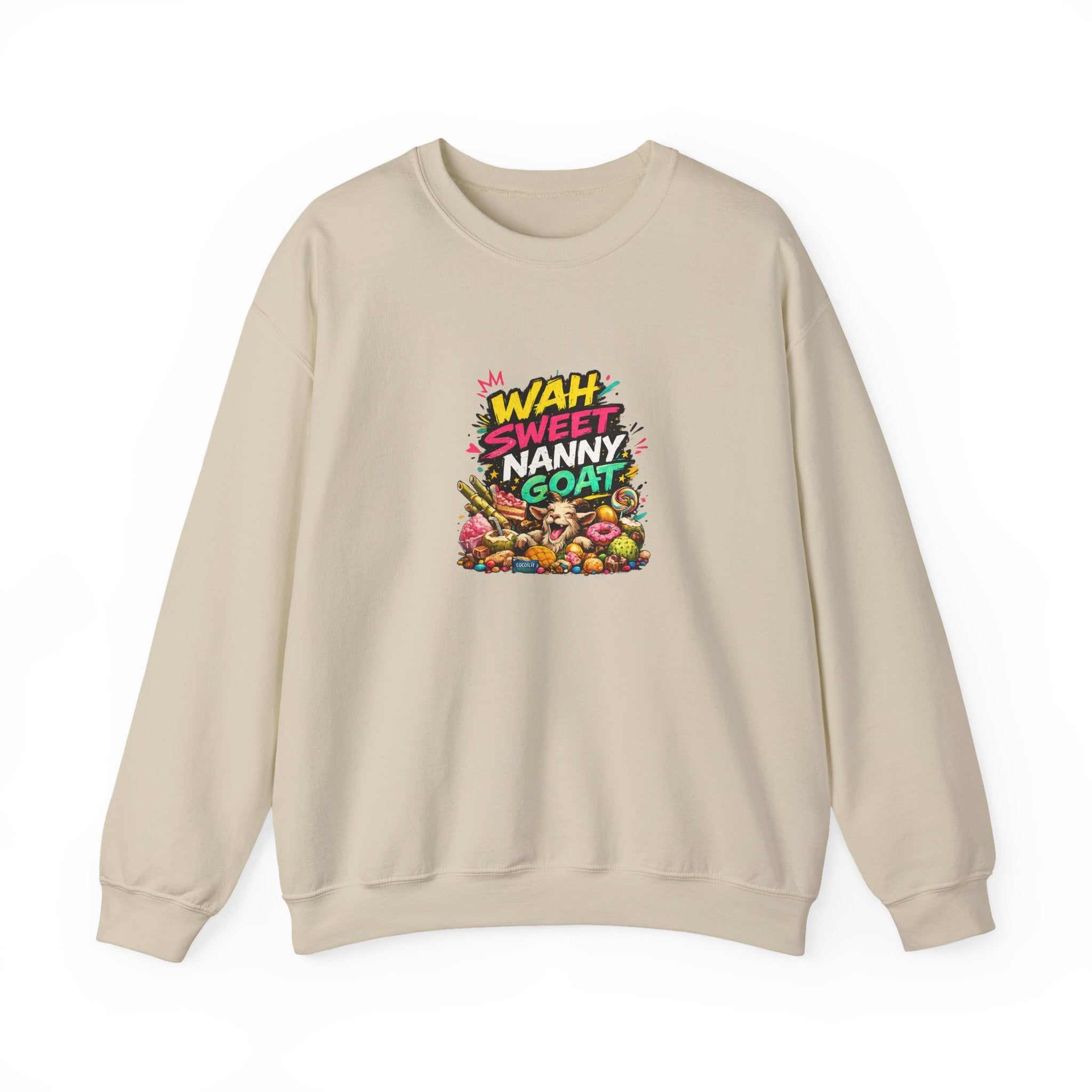 Wah Sweet Nanny Goat - Jamaican Proverb | Crewneck Sweatshirt | Jamaica