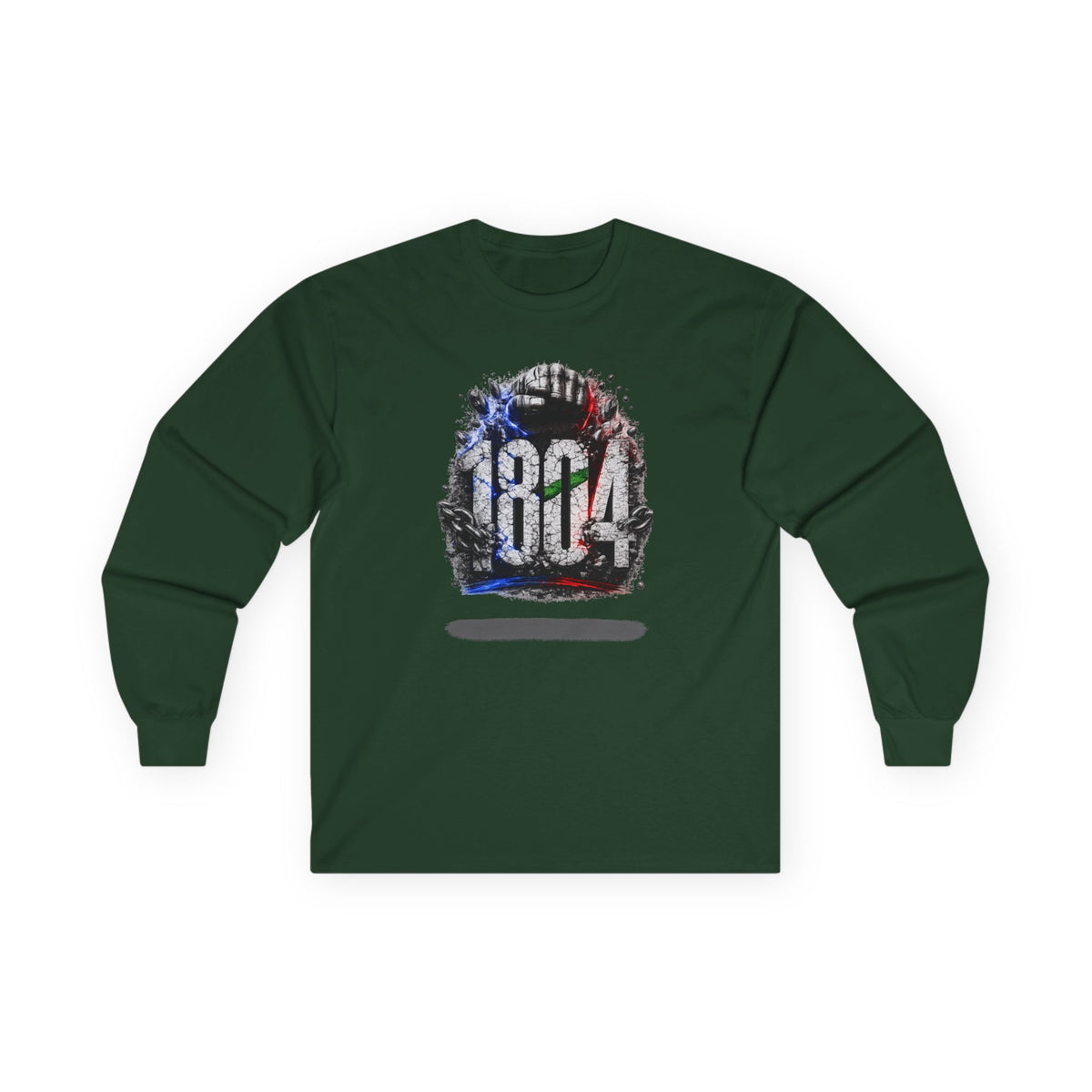 1804 & Fist - Independence | Long-Sleeve Tee | Haiti