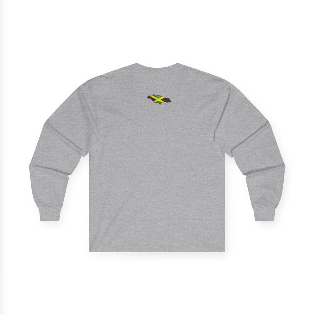 Cock Mouth Kill Cock - Jamaican Proverb | Long-Sleeve Tee | Jamaica
