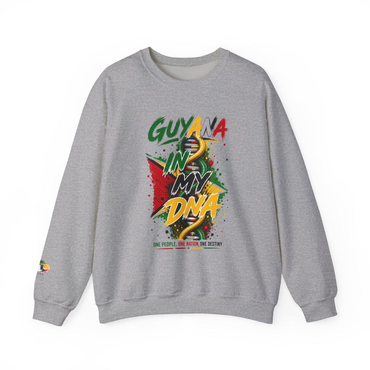 Guyana In My DNA | Crewneck Sweatshirt | Guyana