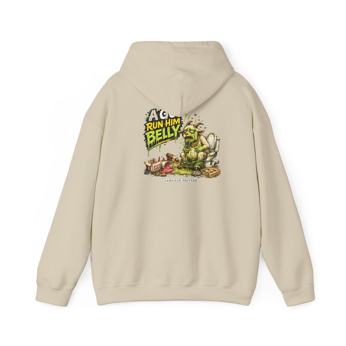 Wah Sweet Nanny Goat - Jamaican Proverb | Heavyweight Hoodie | Jamaica