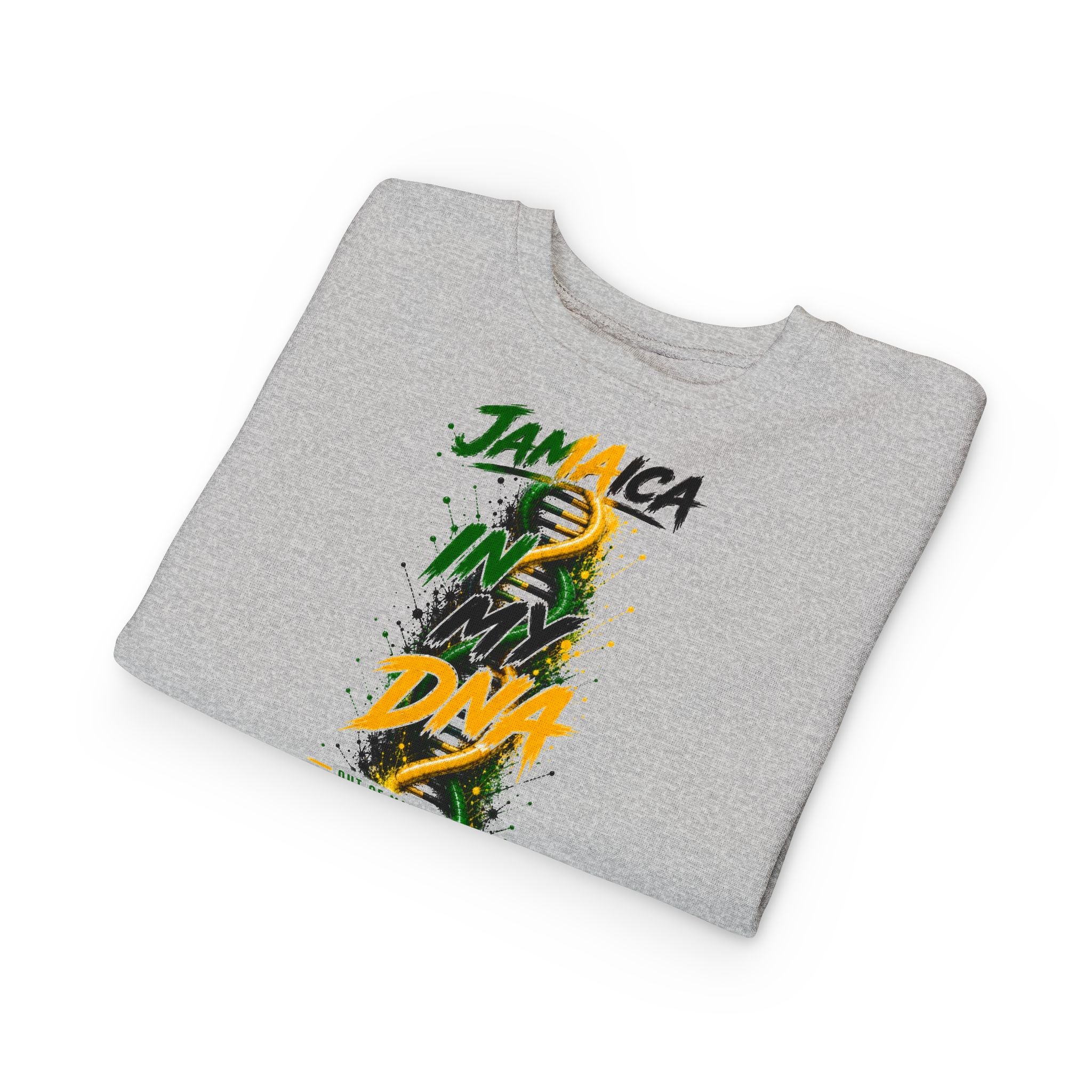 Jamaica In My DNA | Toddler Crewneck Sweatshirt | Jamaica
