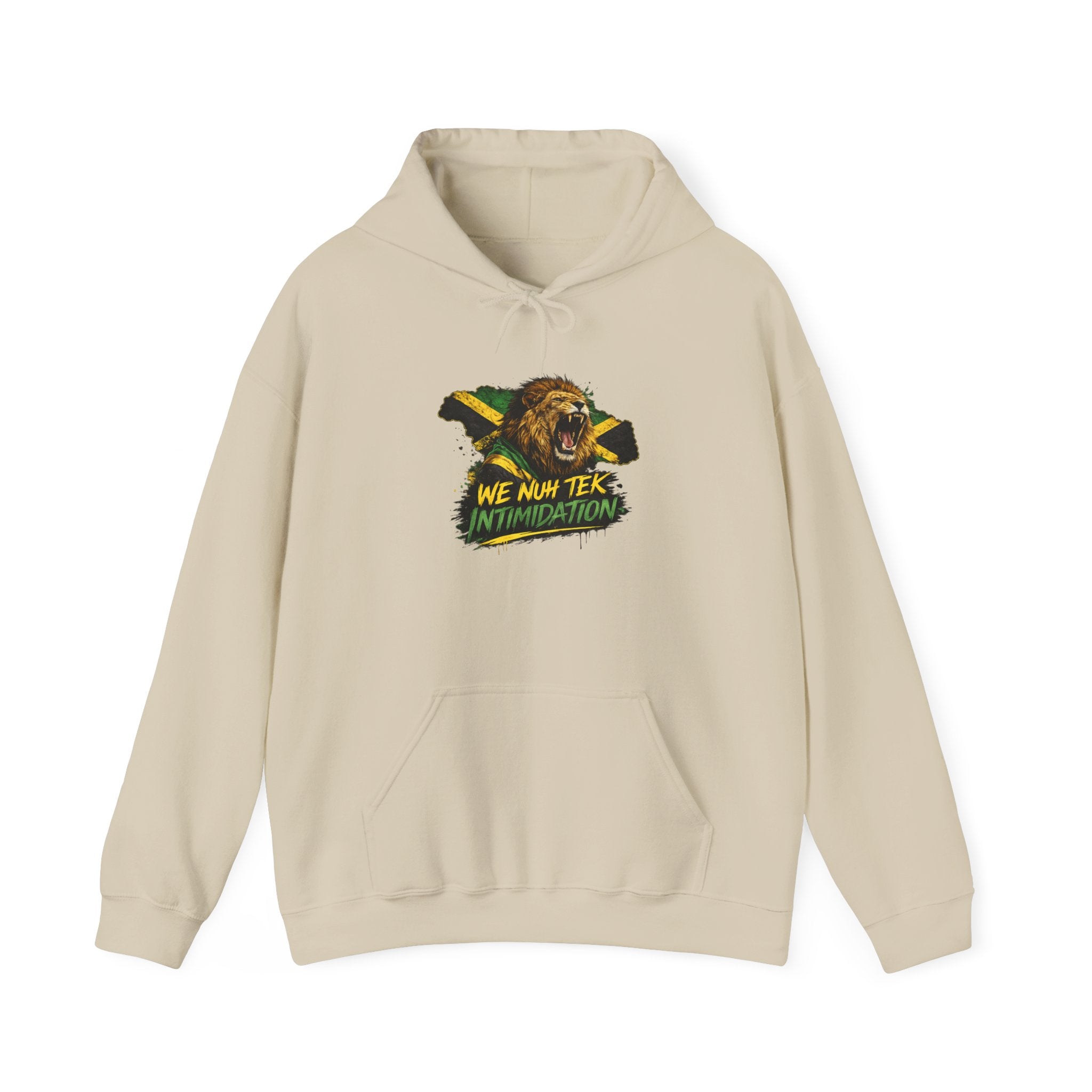 We Nuh Tek Intimidation | Heavyweight Hoodie | Jamaica