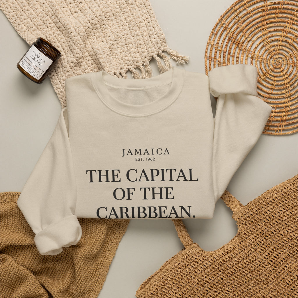 The Capital of the Caribbean - Argue With You | Crewneck Sweatshirt | Jamaica