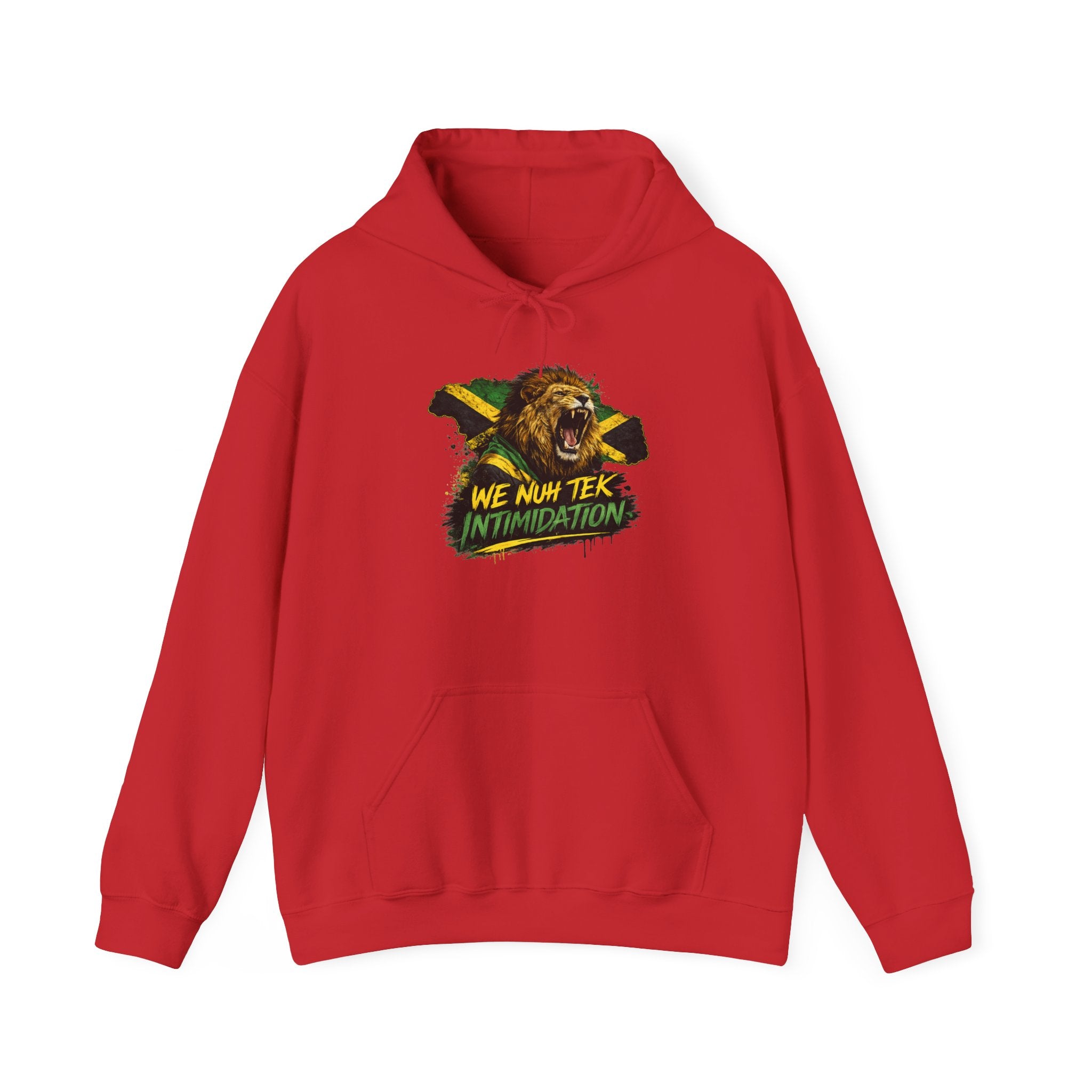 We Nuh Tek Intimidation | Heavyweight Hoodie | Jamaica