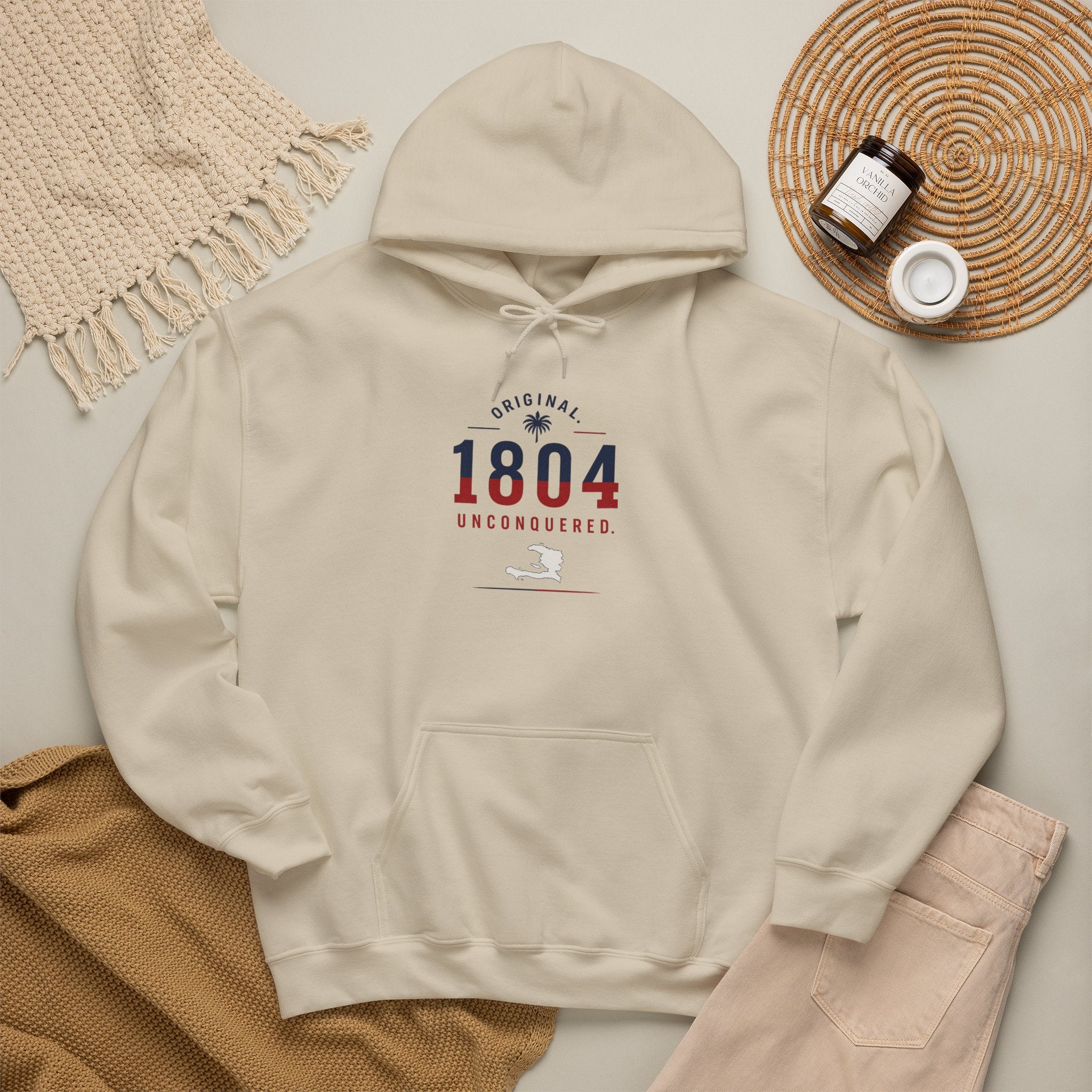 1804 Unconquered - Independence | Heavyweight Hoodie | Haiti