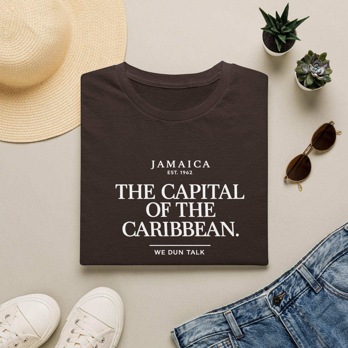 The Capital Of The Caribbean - We Dun Talk | Tee | Jamaica