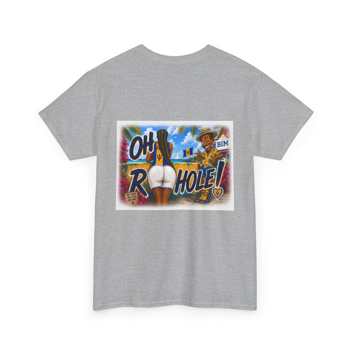 "Oh R...Hole!" | Premium Tee | Barbados