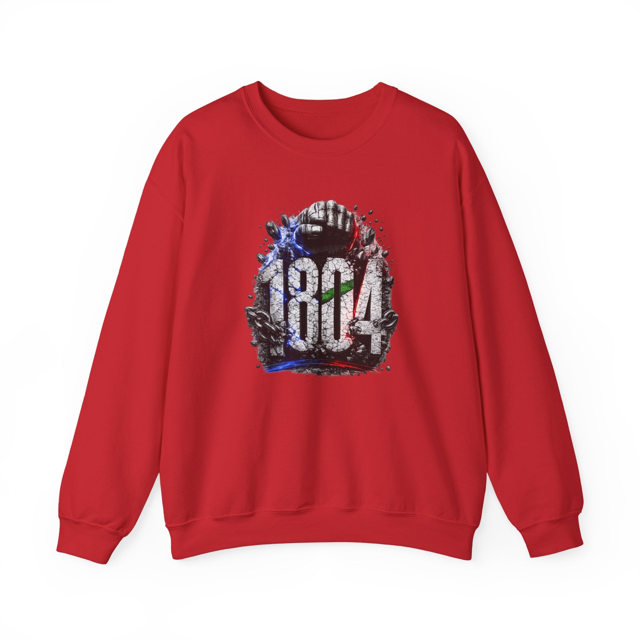 1804 & Fist - Independence | Crewneck Sweatshirt | Haiti
