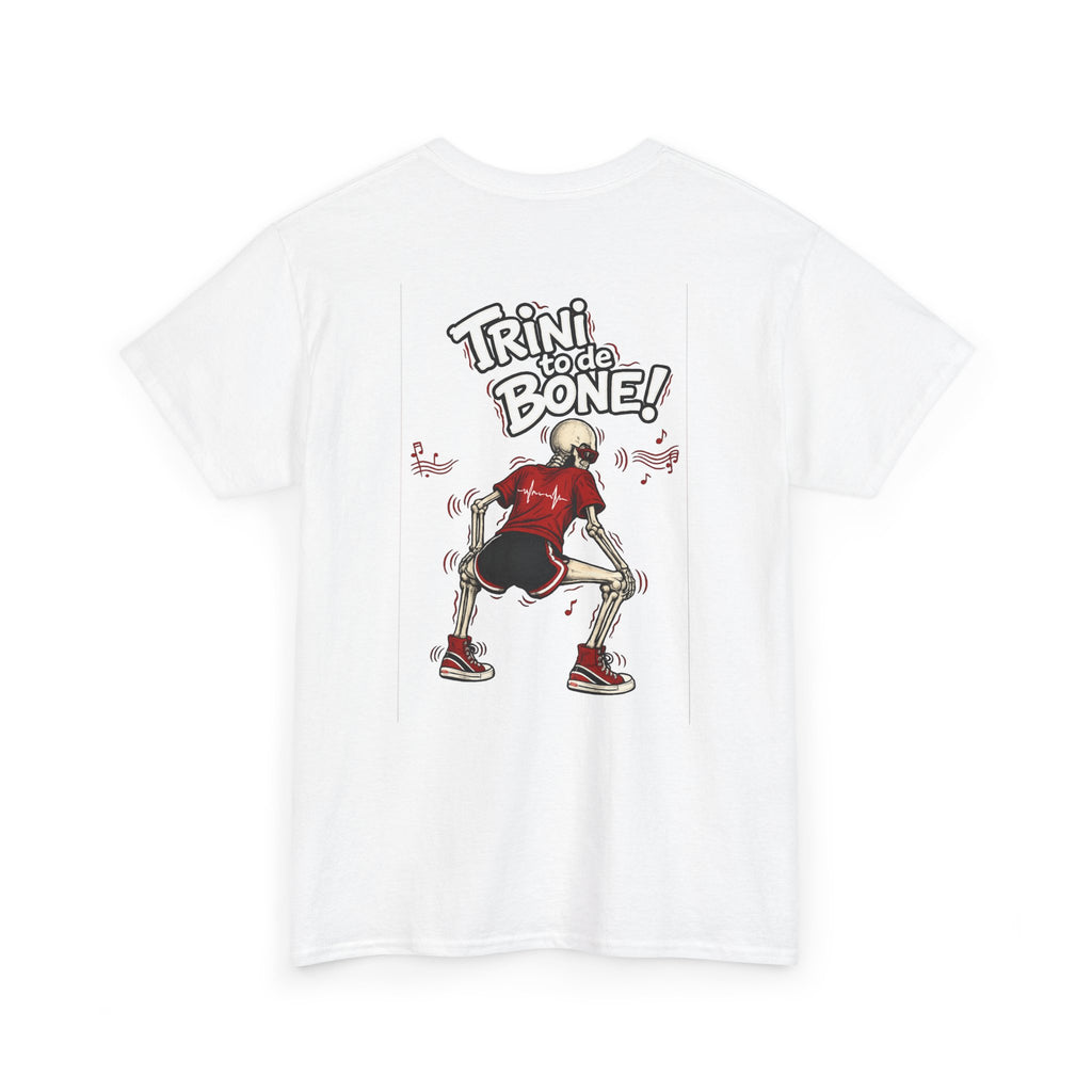 Trini to de Bone Dancing Skeleton | Premium Tee | Trinidad