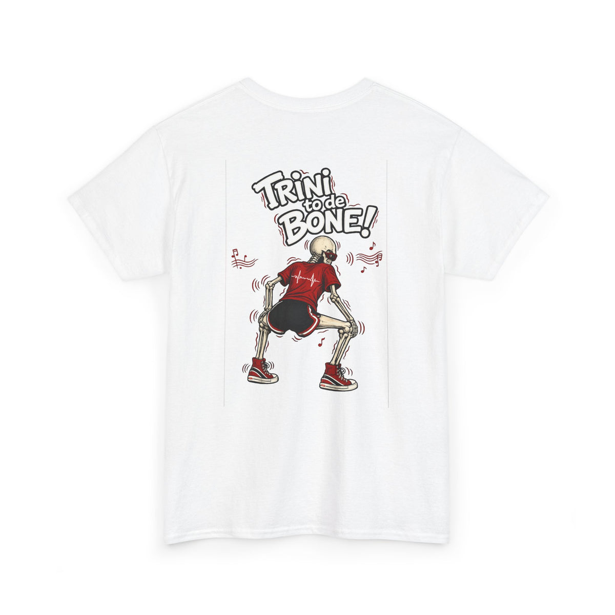 Trini to de Bone Dancing Skeleton | Premium Tee | Trinidad