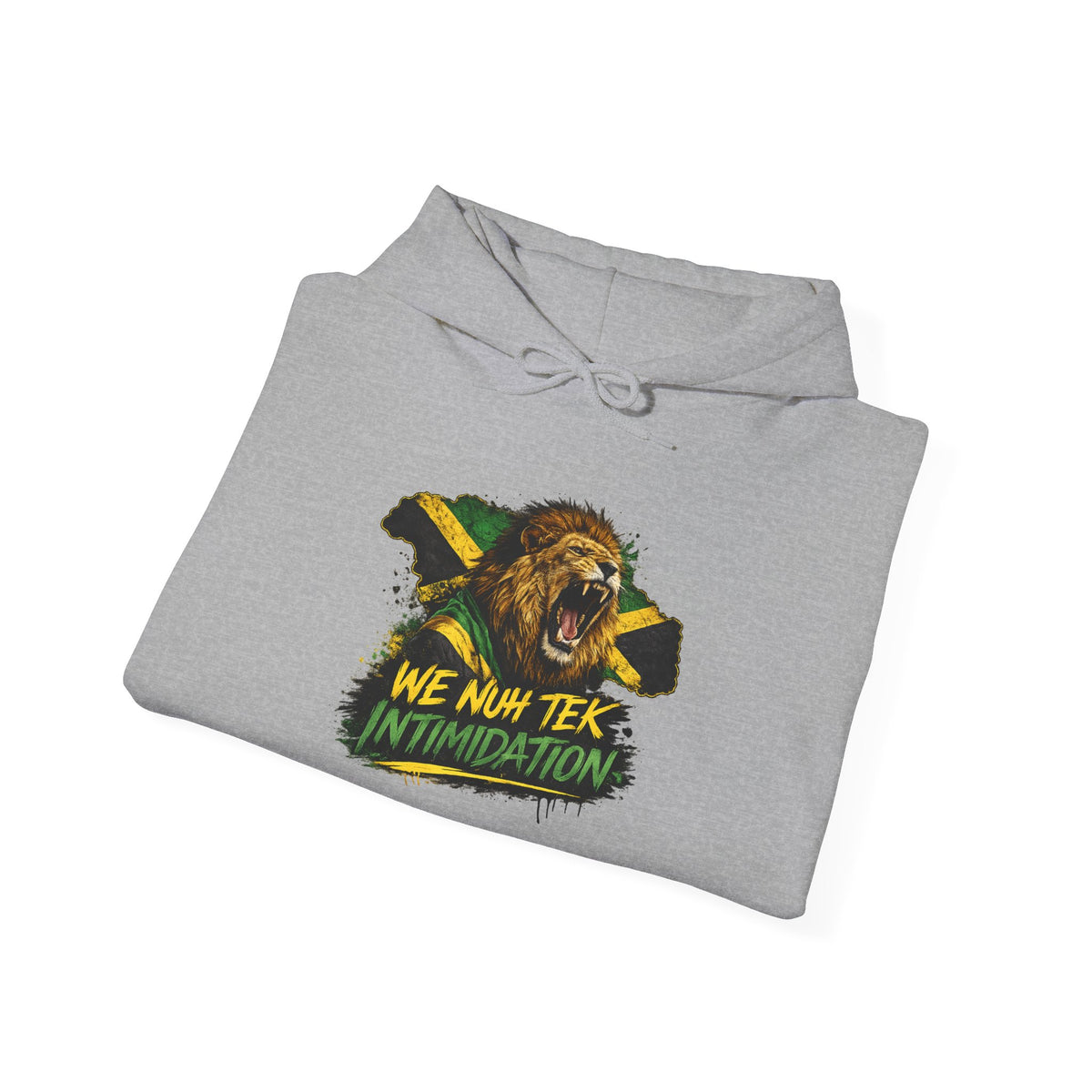 We Nuh Tek Intimidation | Heavyweight Hoodie | Jamaica