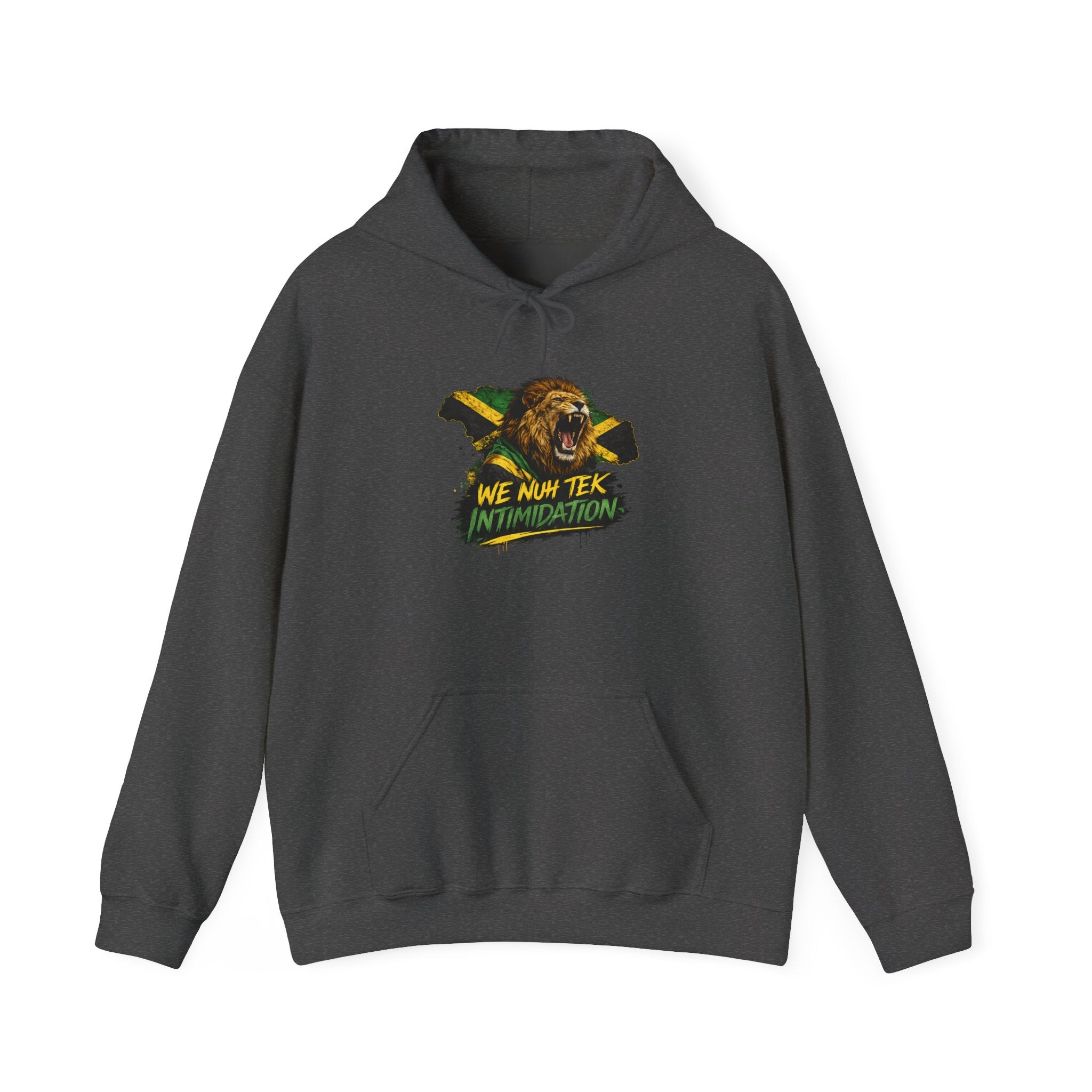 We Nuh Tek Intimidation | Heavyweight Hoodie | Jamaica