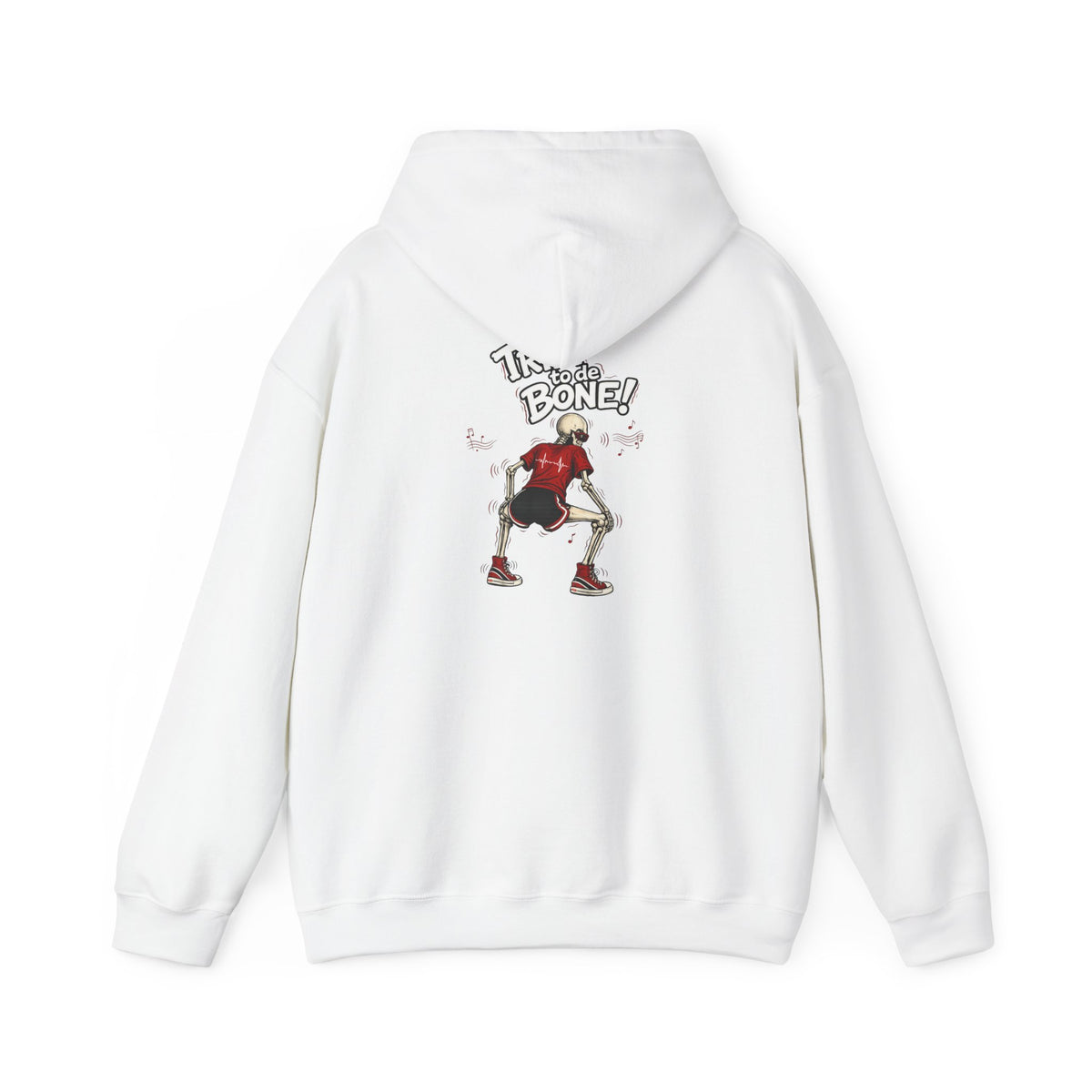 Trini to de Bone - Dancing Skeleton | Heavyweight Hoodie | Trinidad