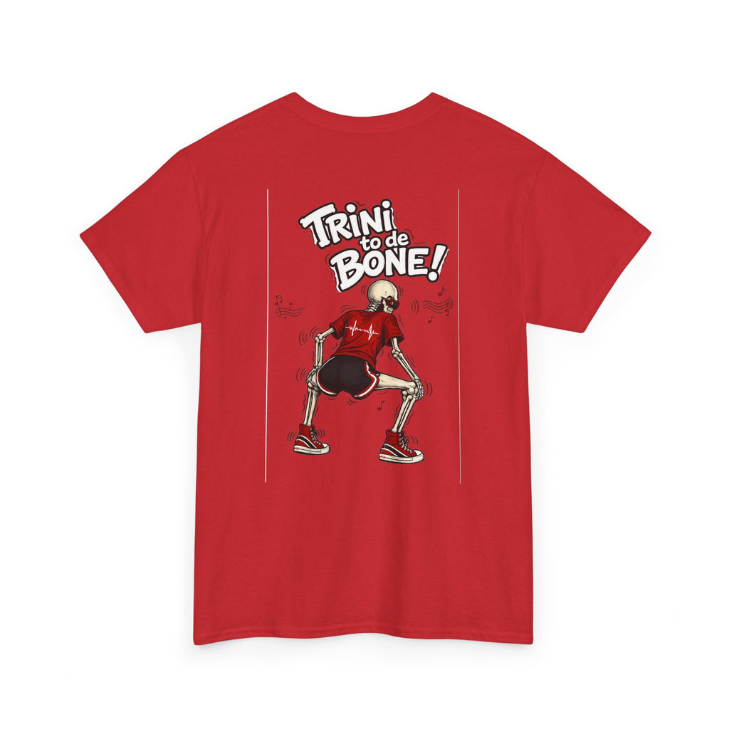 Trini to de Bone Dancing Skeleton | Premium Tee | Trinidad