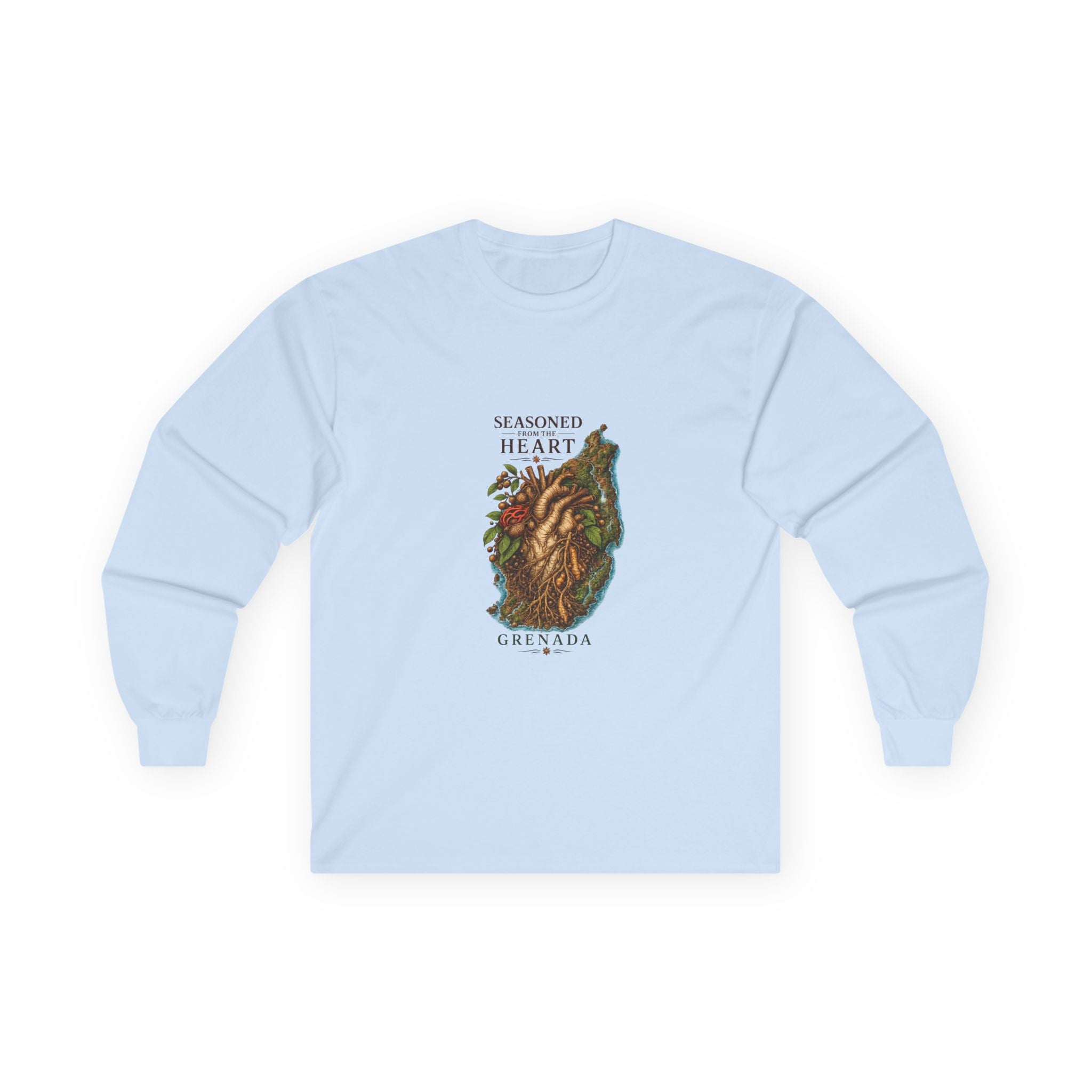 Seasoned from the Heart | Long-Sleeve Tee | Grenada
