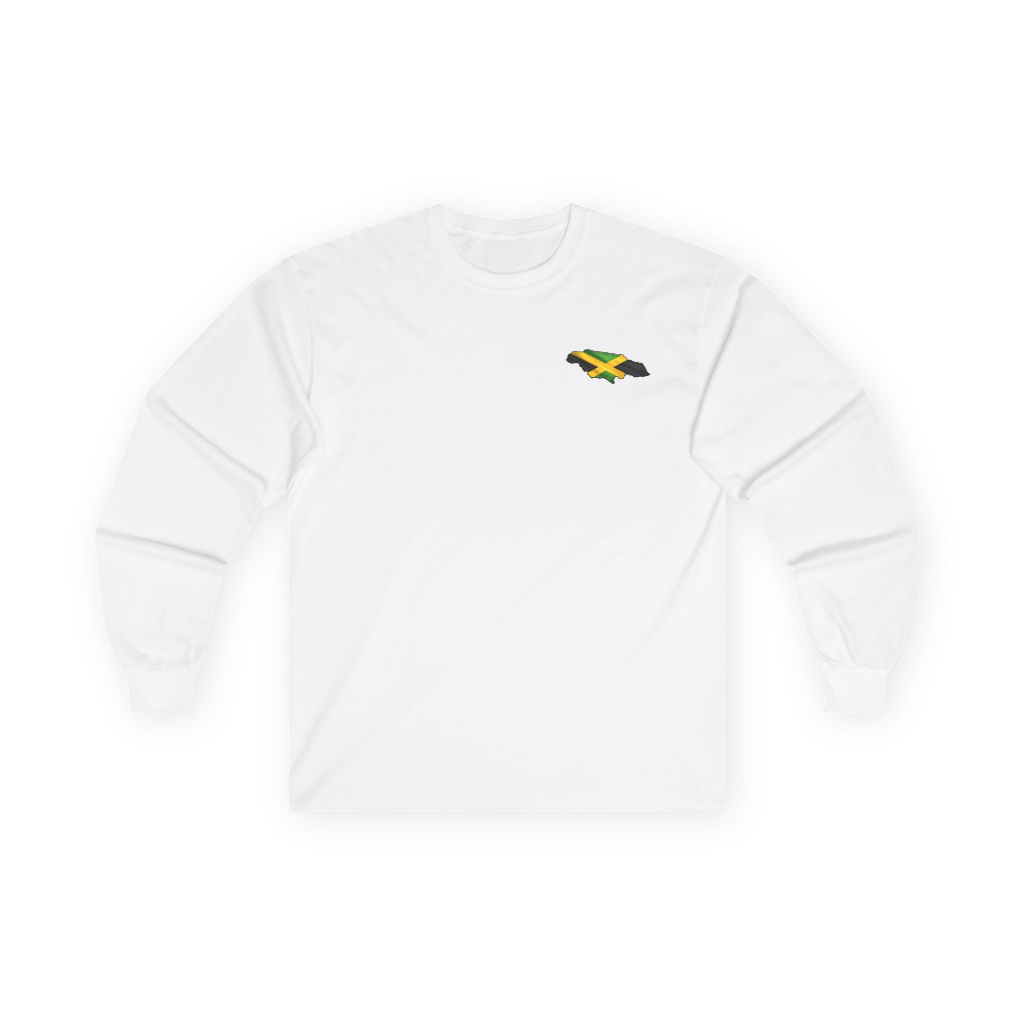 Rockstone A River Bottom - Jamaican Proverb | Long-Sleeve Tee | Jamaica