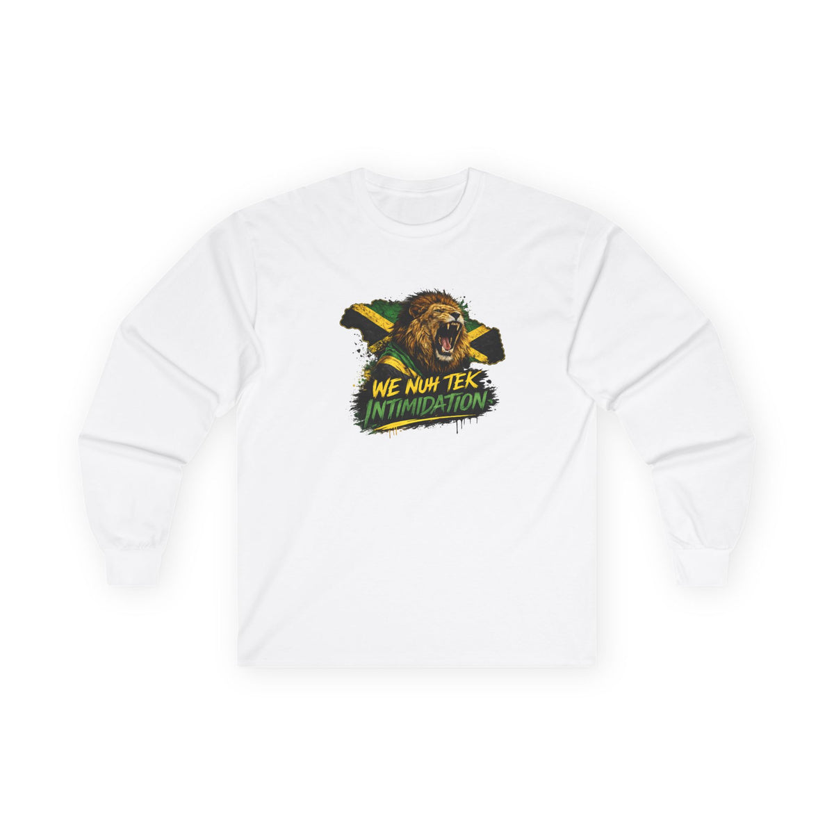 We Nuh Tek Intimidation | Long-Sleeve Tee | Jamaica