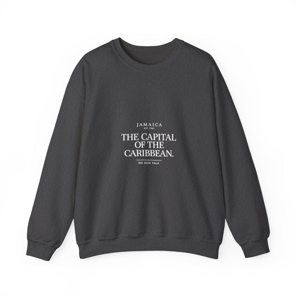 The Capital of the Caribbean | Crewneck Sweatshirt | Jamaica