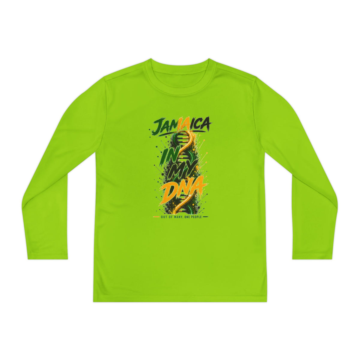 Jamaica in My DNA  Youth Long-Sleeve Tee | Jamaica