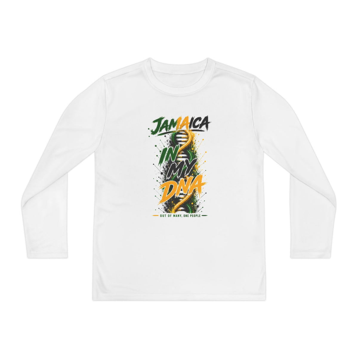 Jamaica in My DNA  Youth Long-Sleeve Tee | Jamaica