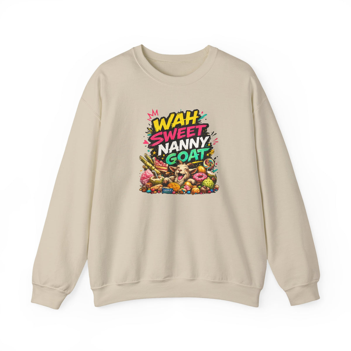 Wah Sweet Nanny Goat - Jamaican Proverb | Crewneck Sweatshirt | Jamaica