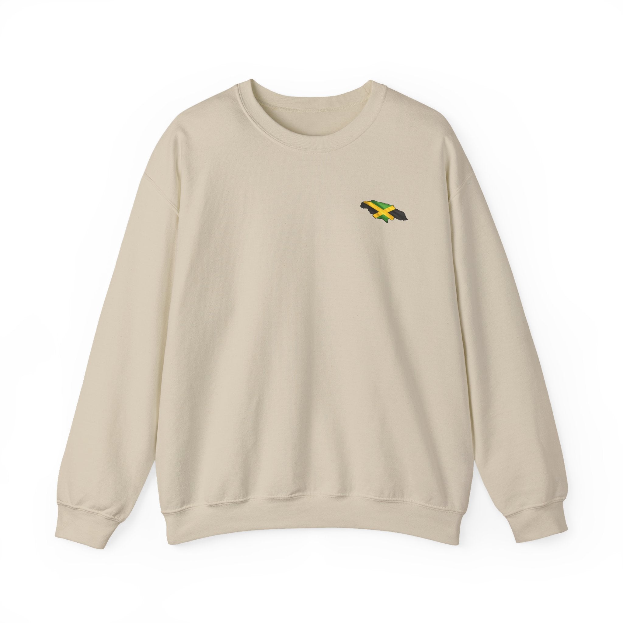 Cock Mouth Kill Cock - Jamaican Proverb | Crewneck Sweatshirt | Jamaica