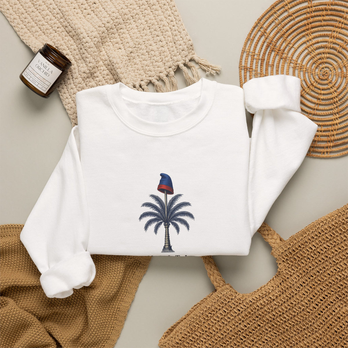 Royal Palm 1804 - Independence | Crewneck Sweatshirt | Haiti