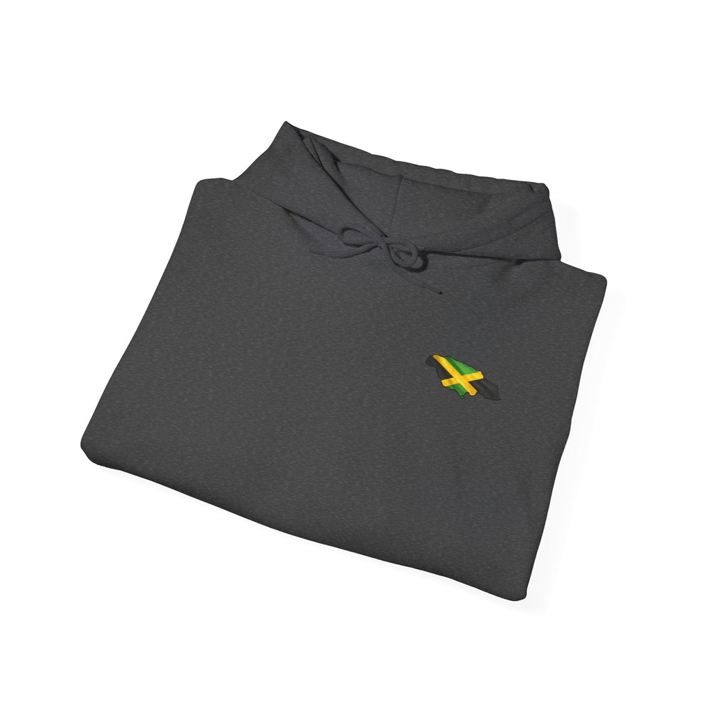 Cock Mouth Kill Cock - Jamaican Proverb | Heavyweight Hoodie | Jamaica