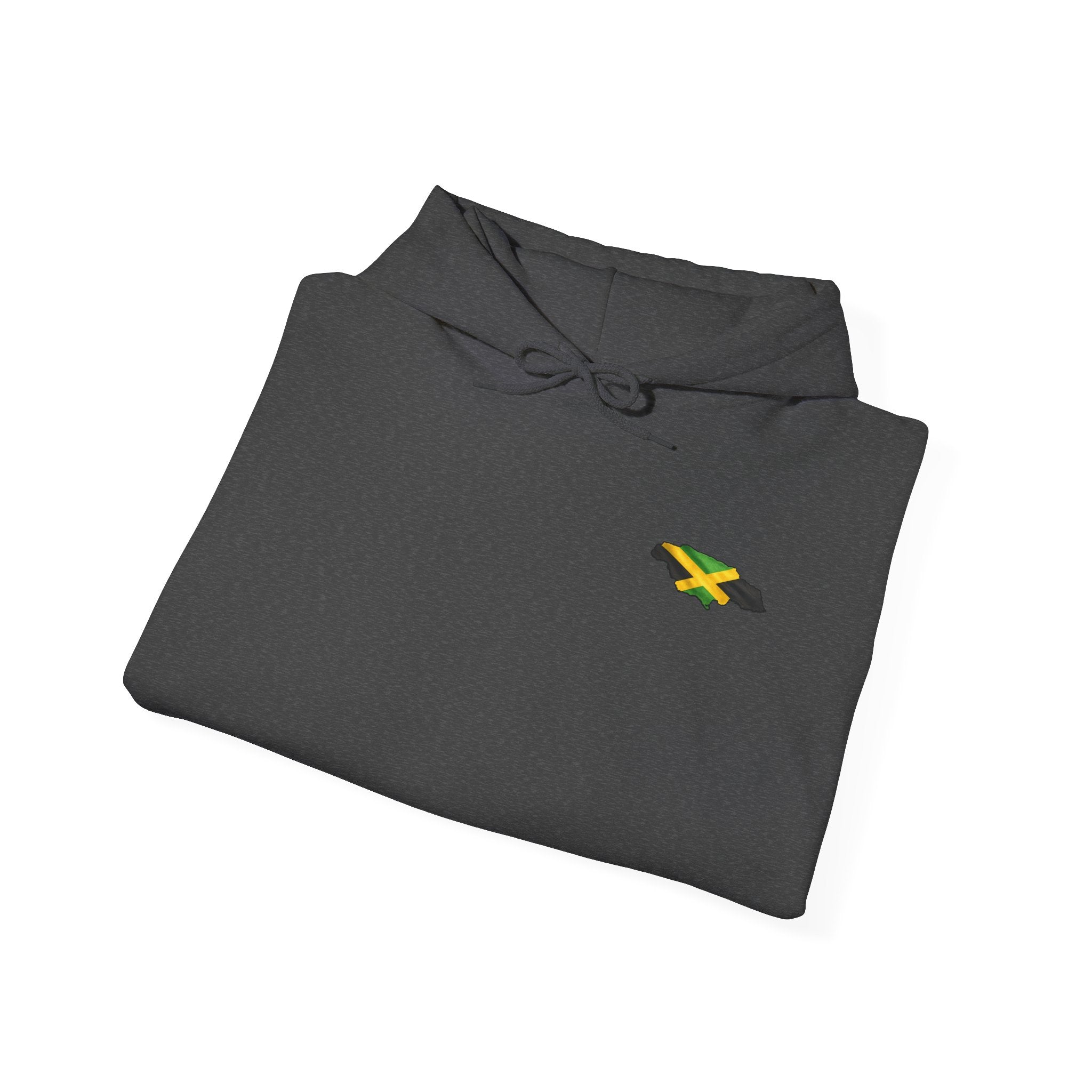 Cock Mouth Kill Cock - Jamaican Proverb | Heavyweight Hoodie | Jamaica