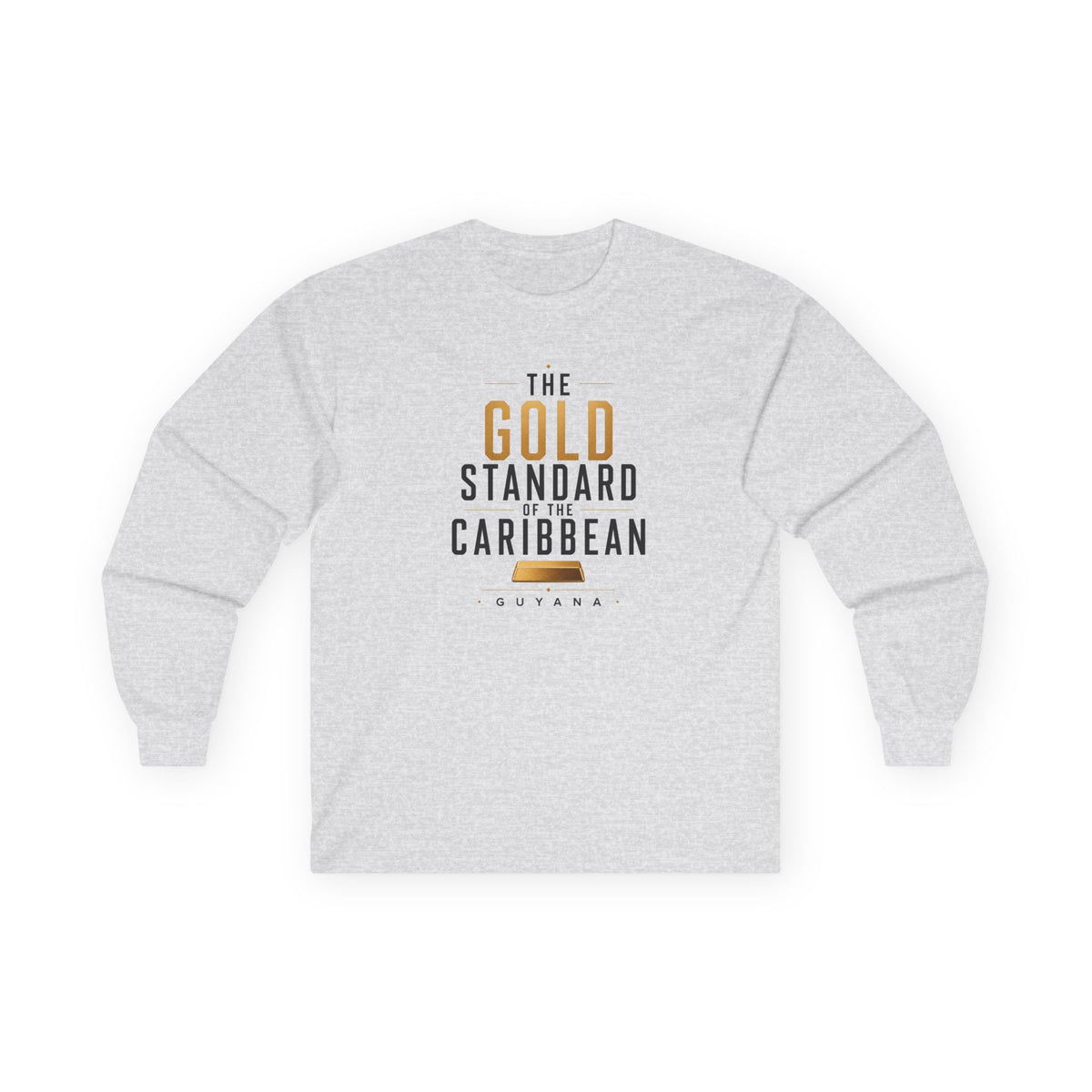 The Gold Standard of the Caribbean | Long-Sleeve Tee | Guyana