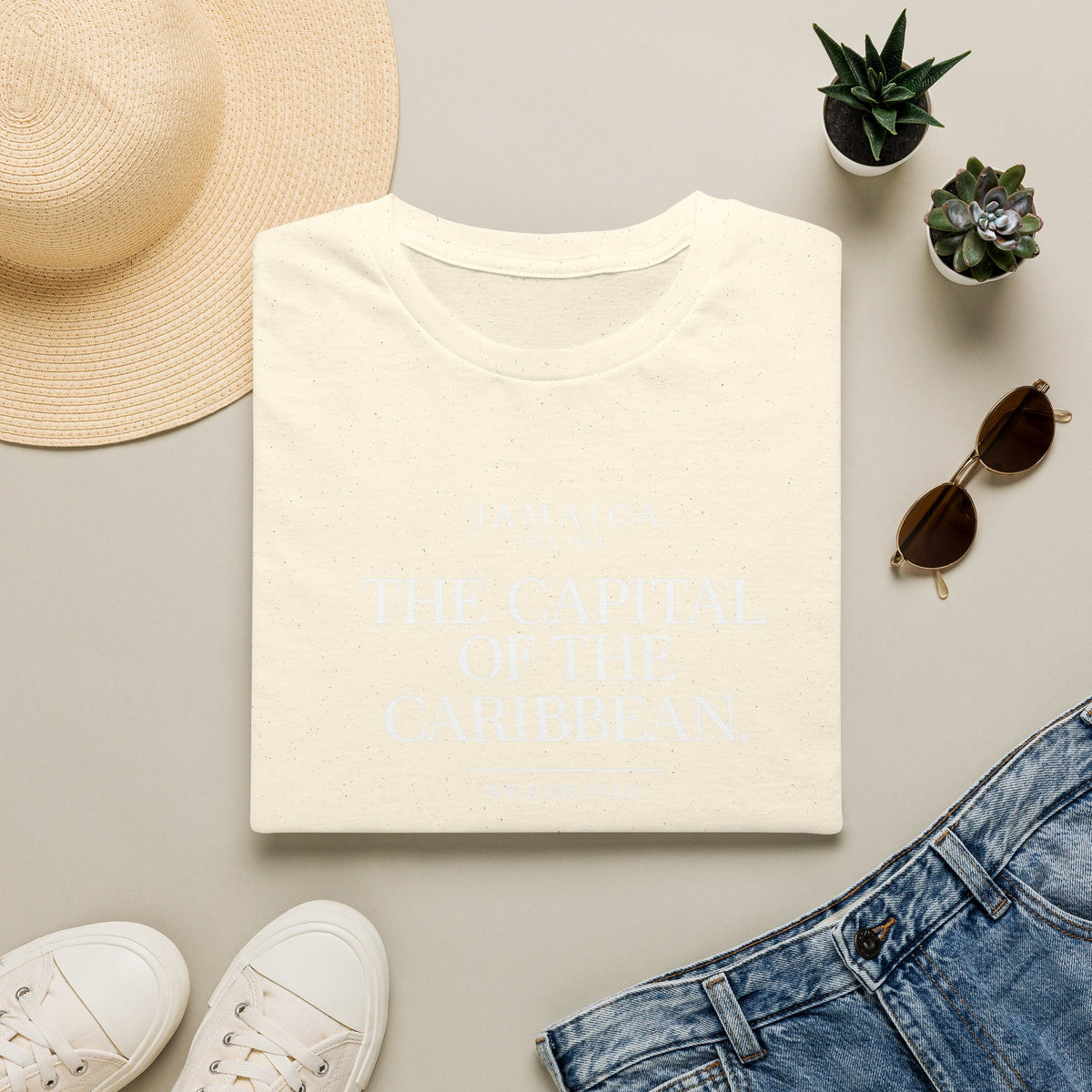 The Capital Of The Caribbean - We Dun Talk | Tee | Jamaica