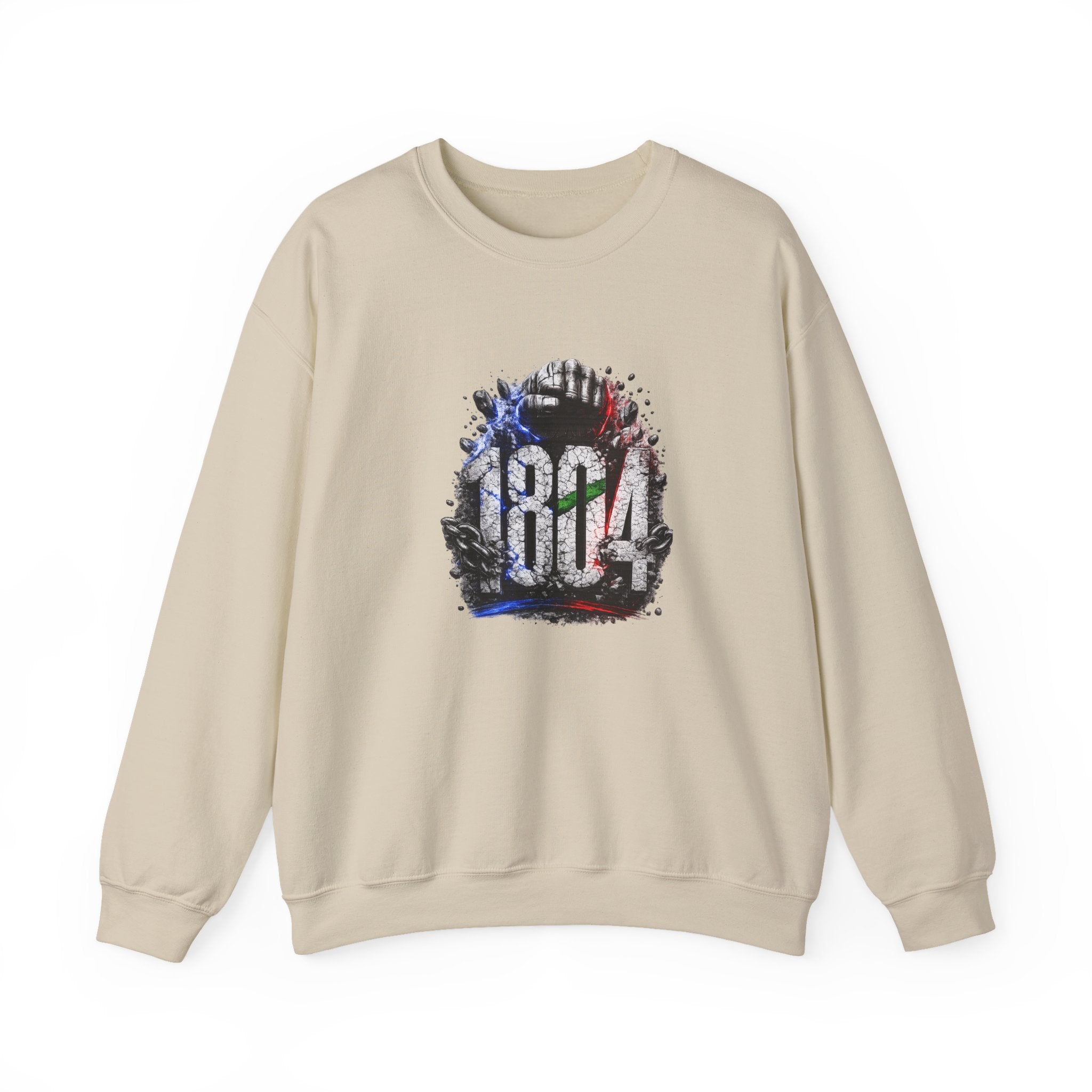 1804 & Fist - Independence | Crewneck Sweatshirt | Haiti