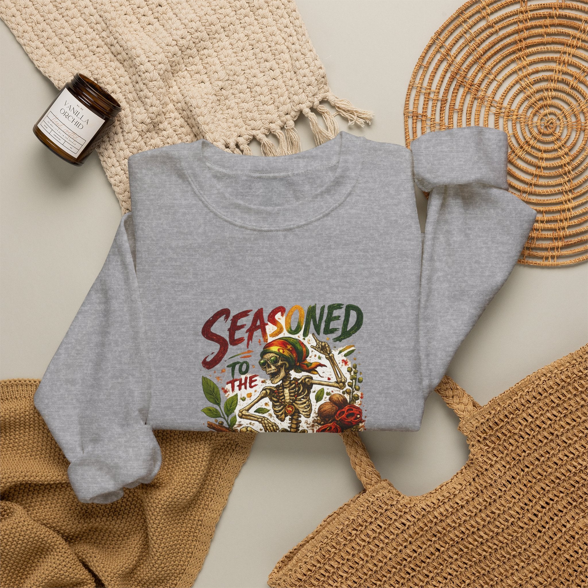 Seasoned to the Bones | Crewneck Sweatshirt | Grenada