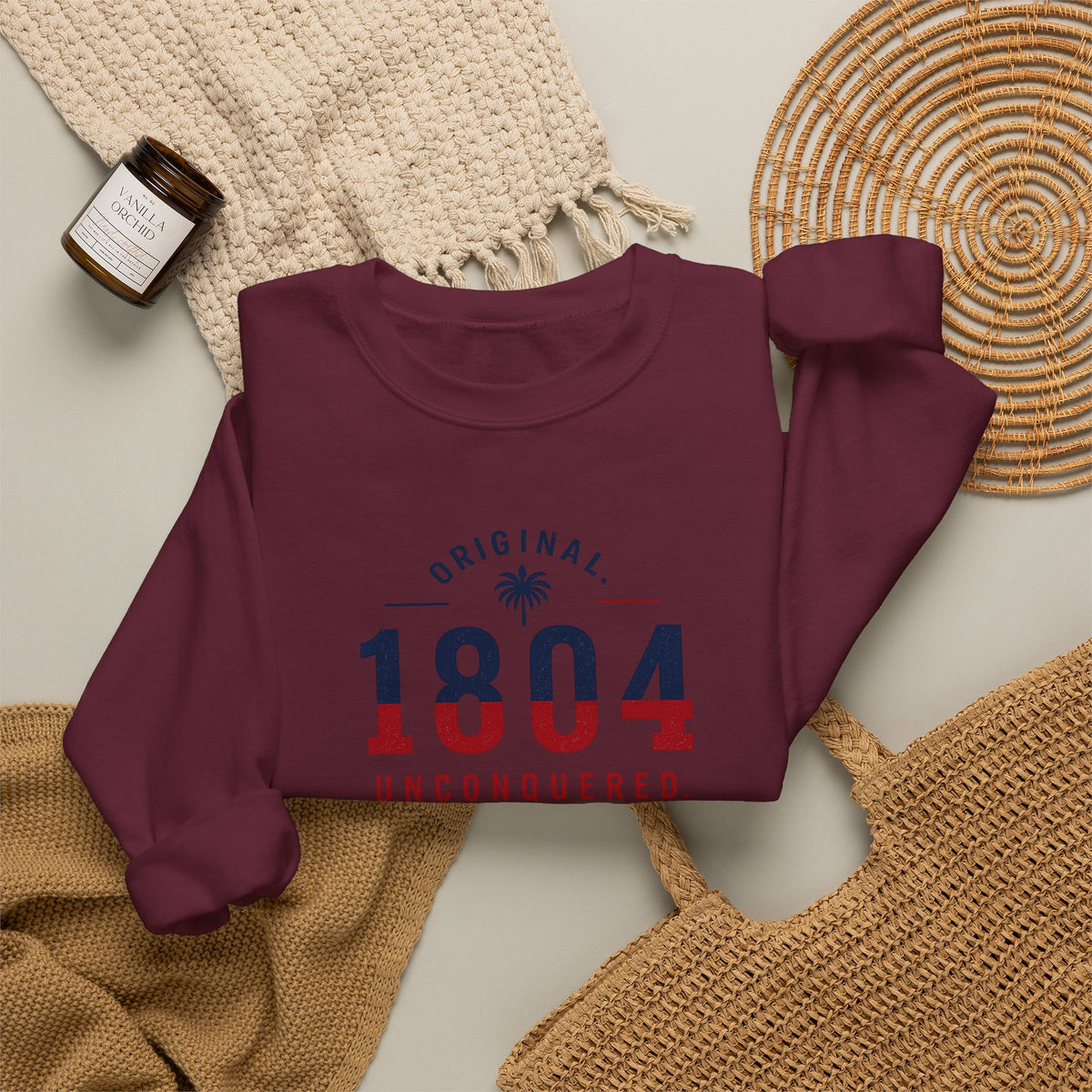 1804 Unconquered - Independence | Crewneck Sweatshirt | Haiti
