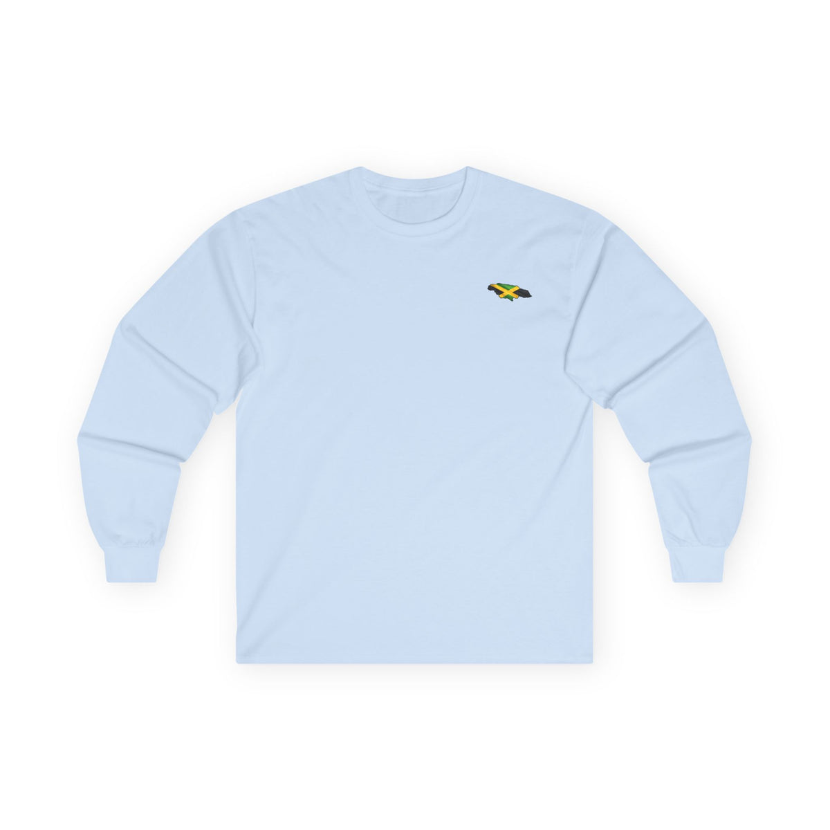 Rockstone A River Bottom - Jamaican Proverb | Long-Sleeve Tee | Jamaica