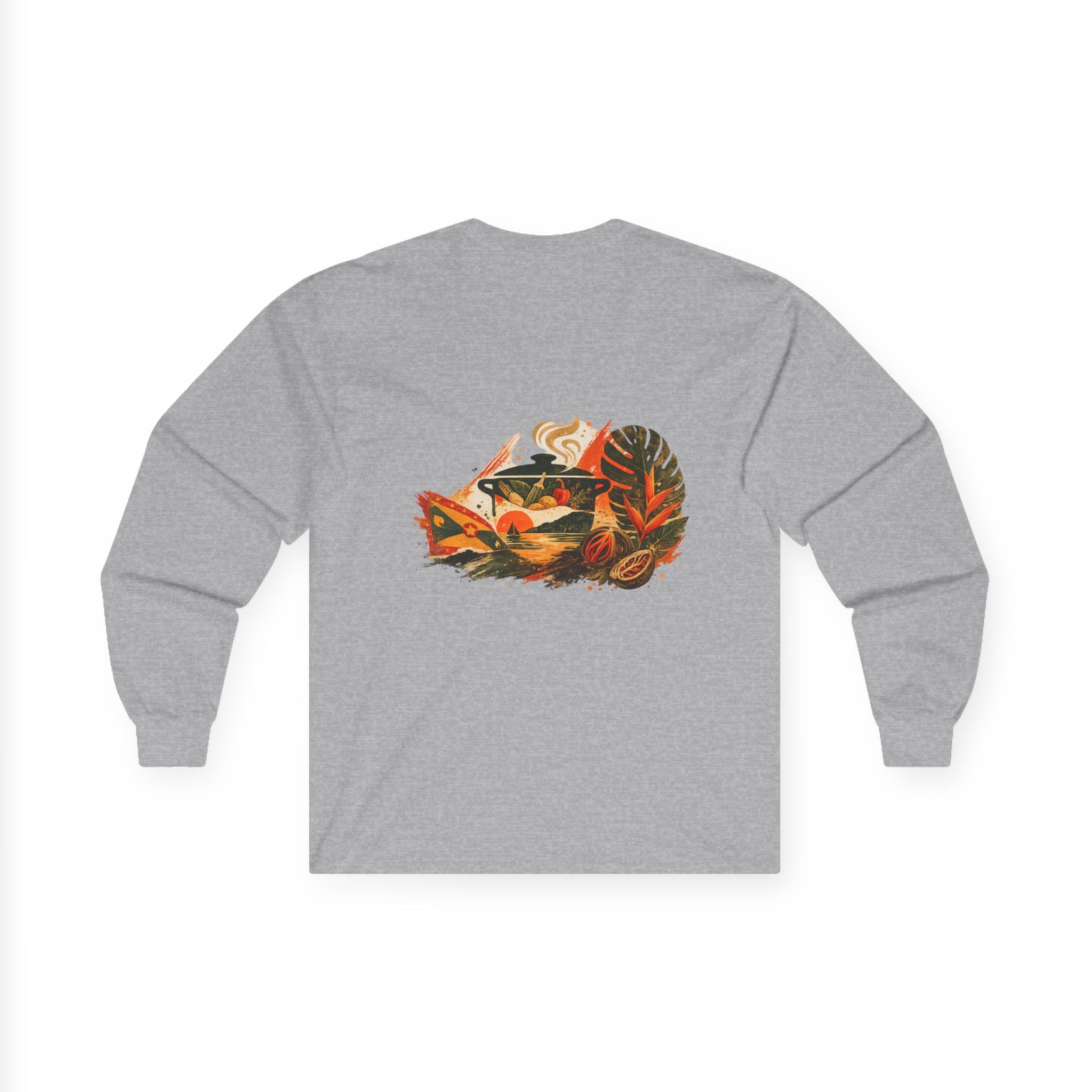 Oil Down | Long-Sleeve Tee | Grenada