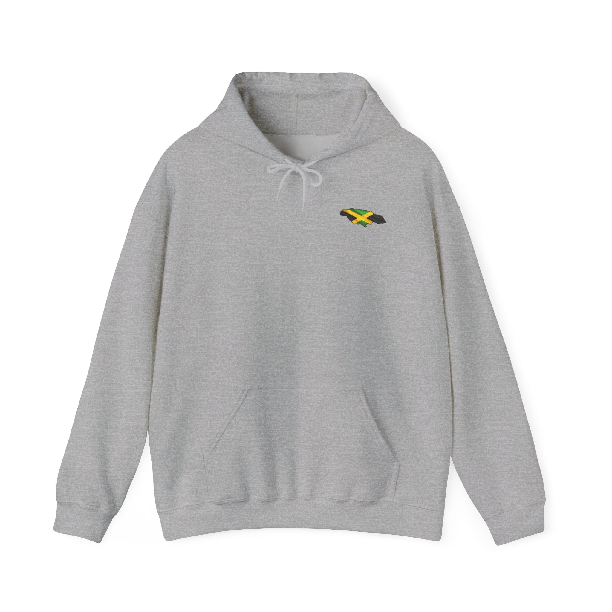 Cock Mouth Kill Cock - Jamaican Proverb | Heavyweight Hoodie | Jamaica