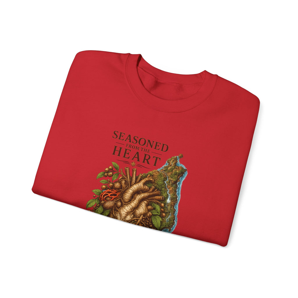 Seasoned from the Heart | Crewneck Sweatshirt | Grenada