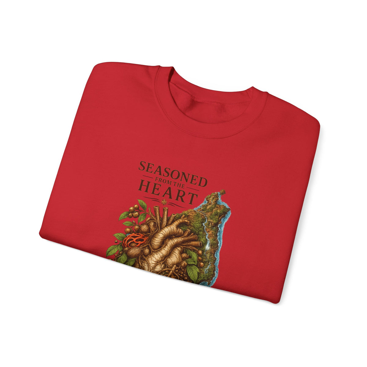 Seasoned from the Heart | Crewneck Sweatshirt | Grenada
