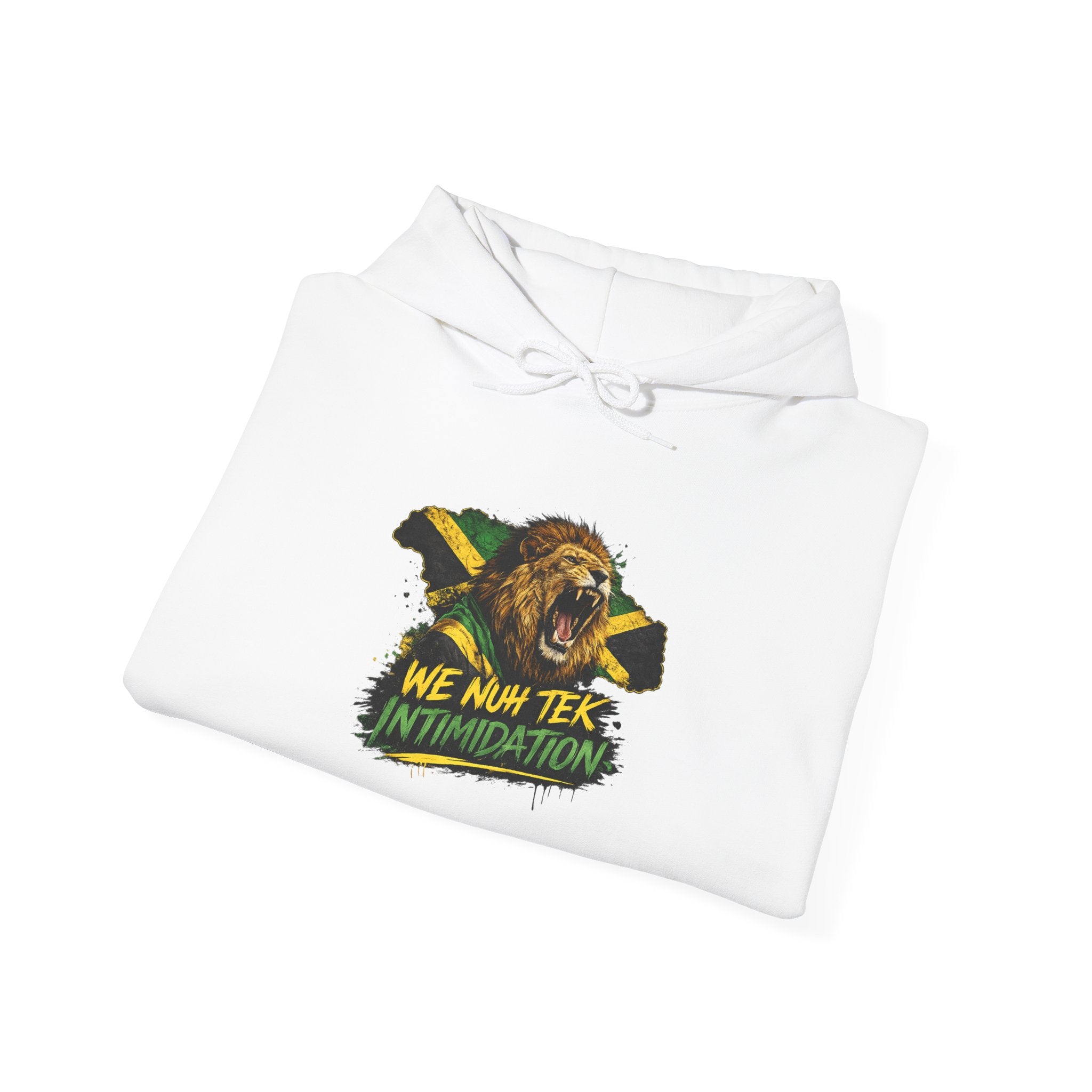 We Nuh Tek Intimidation | Heavyweight Hoodie | Jamaica