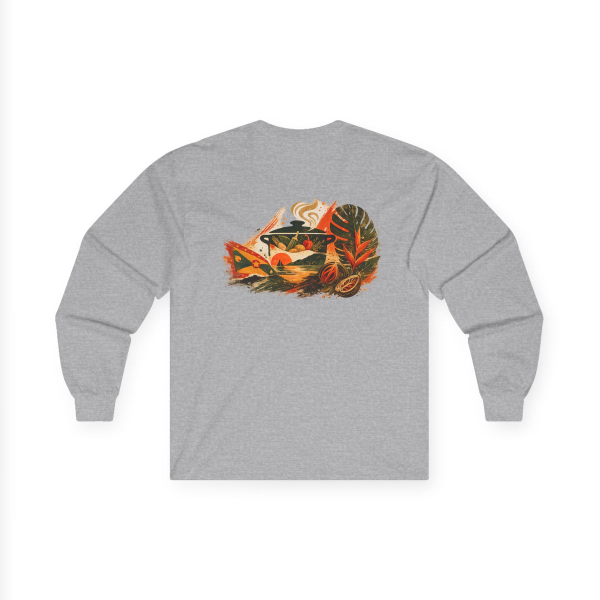 Oil Down | Long-Sleeve Tee | Grenada