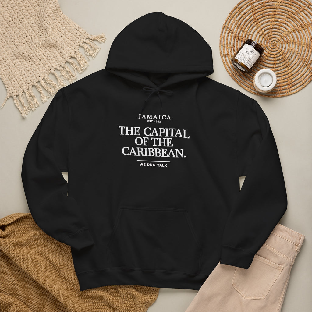 The Capital of the Caribbean —  We Dun Talk | Heavyweight Hoodie | Jamaica