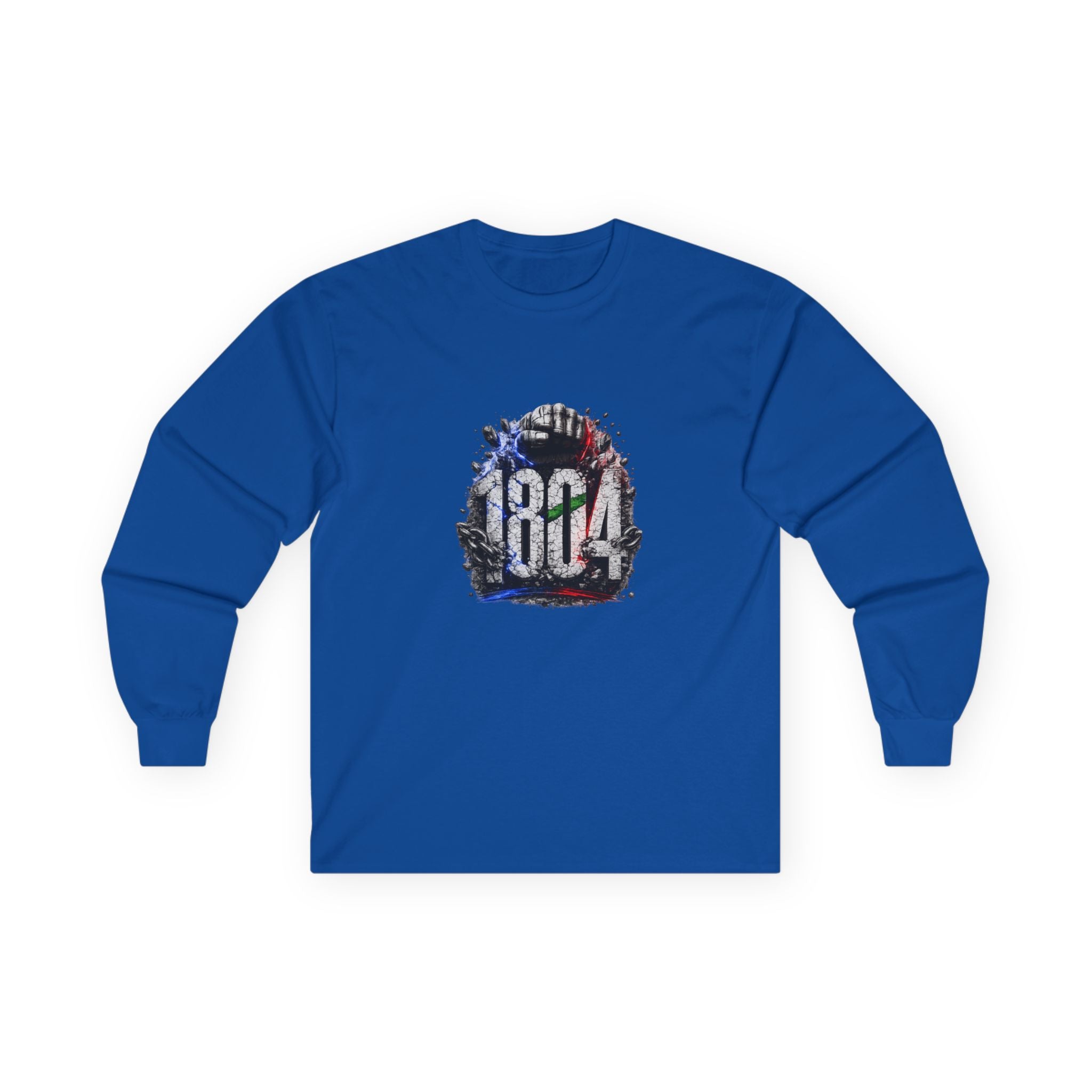 1804 & Fist - Independence | Long-Sleeve Tee | Haiti